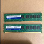 (LOT OF 2) ADATA 8GB DDR3L 1333 ECC-DIMM ADDE1333W8G9-BMIE, Computers en Software, Gebruikt, Server, DDR3, Ophalen of Verzenden