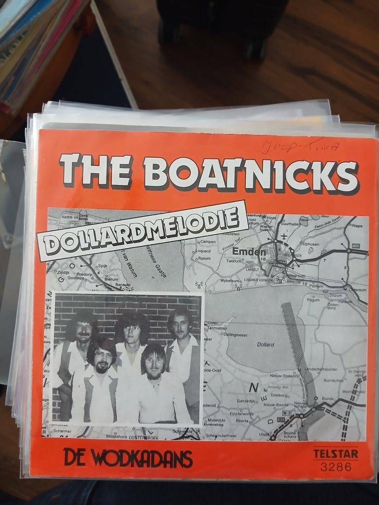 THE BOATNICKS dollardmelodie PIRATEN TOPPER TUNE TELSTAR, Ophalen of Verzenden, Zo goed als nieuw, Overige formaten, Levenslied of Smartlap