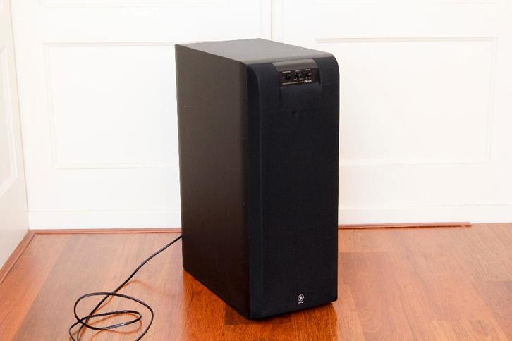 Yamaha YST-SW160 actieve subwoofer, Audio, Tv en Foto, Luidsprekers, Gebruikt, Subwoofer, 120 watt of meer, Overige merken, Ophalen