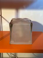 IKEA Iviken glazen tafellamp Ice Cube, Ophalen of Verzenden, Zo goed als nieuw, Minder dan 50 cm