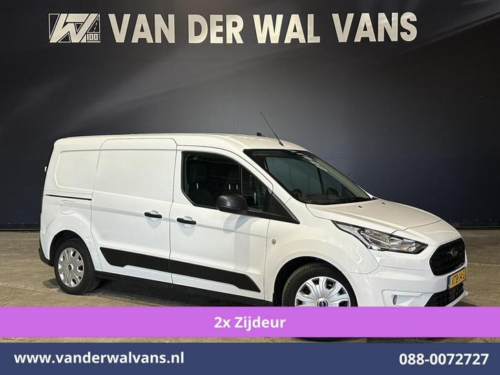 Ford Transit Connect 1.5 EcoBlue 100pk L2H1 Euro6 Airco | 2x, Auto's, Bestelauto's, Bedrijf, Te koop, ABS, Achteruitrijcamera