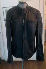 zwart goosecraft jas leren jas Large, Ophalen, Maat 52/54 (L), Zwart, Goosecraft