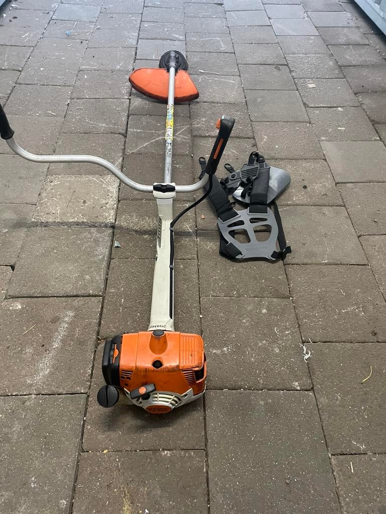 Stihl bosmaaier FS 350, Tuin en Terras, Bosmaaiers, Ophalen, Gebruikt, Benzine