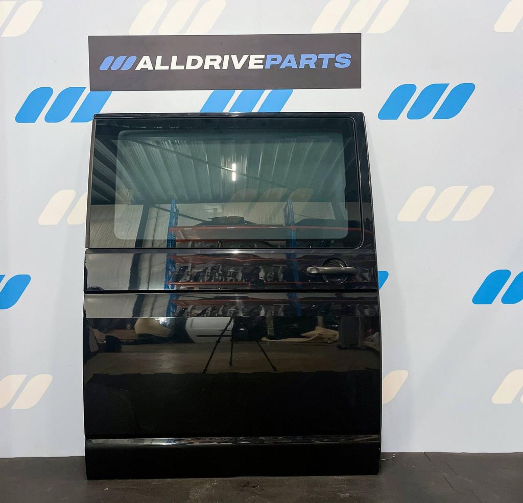 VW Transporter T6 Schuifdeur rechts LC9X Zwart 7LA843108E, Auto-onderdelen, Carrosserie en Plaatwerk, Deur, Rechts, Gebruikt, Ophalen of Verzenden