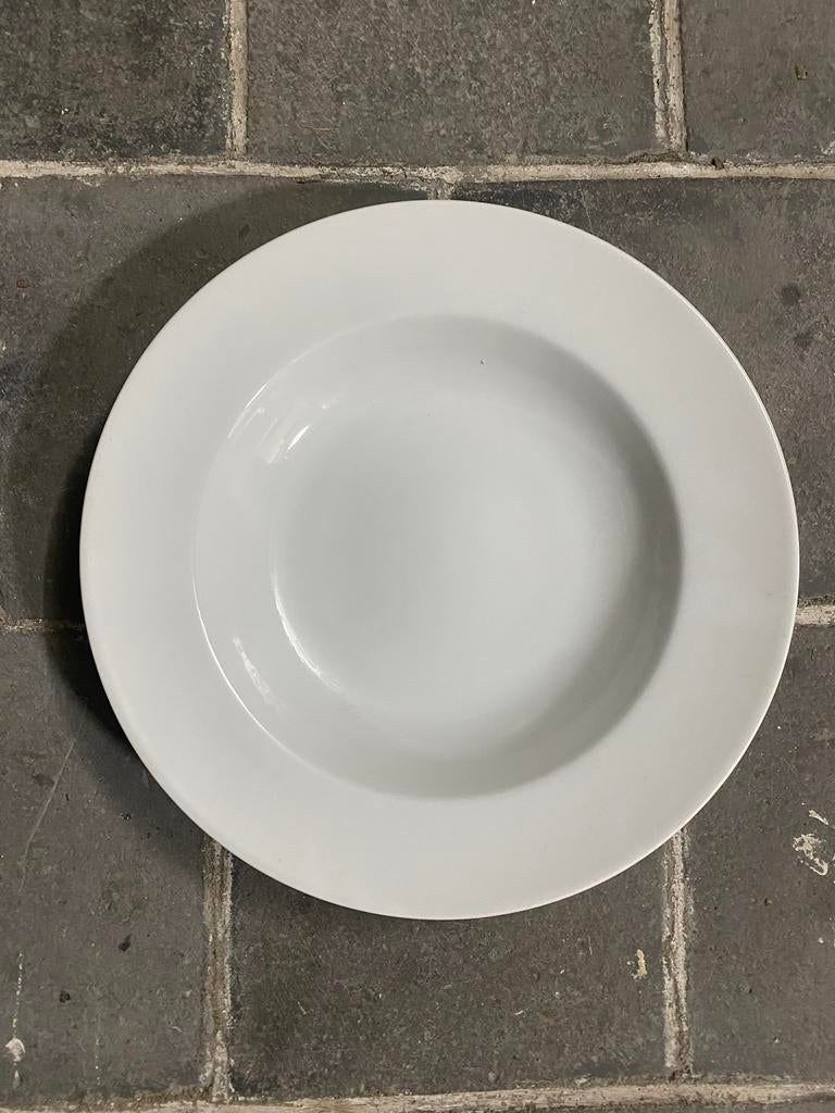 6 Pastaborden 32 cm Tognana Italia, zwaar porselein, Ophalen of Verzenden, Overige stijlen, Porselein, Schaal of Schalen
