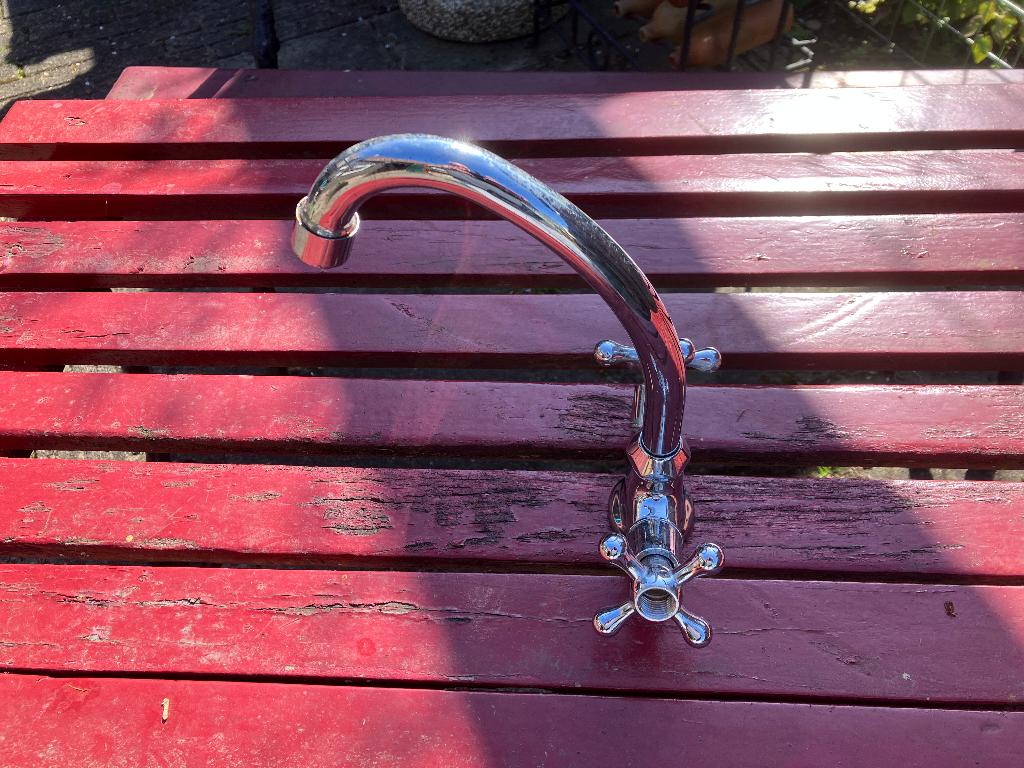 wastafel kraan, Ophalen of Verzenden, Rvs, Kraan