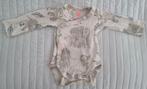 Prematuur romper truitje olifant maat 44 rompertje unisex, Kinderen en Baby's, Babykleding | Prematuur, Zo goed als nieuw, Hema