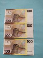 3 x  1977  unc, Postzegels en Munten, Bankbiljetten | Nederland, Ophalen of Verzenden