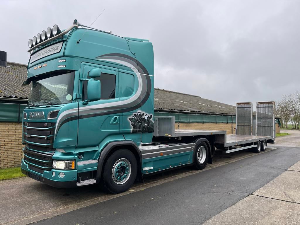 Scania V8 R580/ dieplader, Automaat, Euro 6, Scania, Diesel