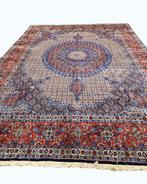 Groot Perzisch tapijt moud 400x300 wollen vloerkleed iran, Huis en Inrichting, Stoffering | Tapijten en Kleden, Info@rugsandcarpets.nl