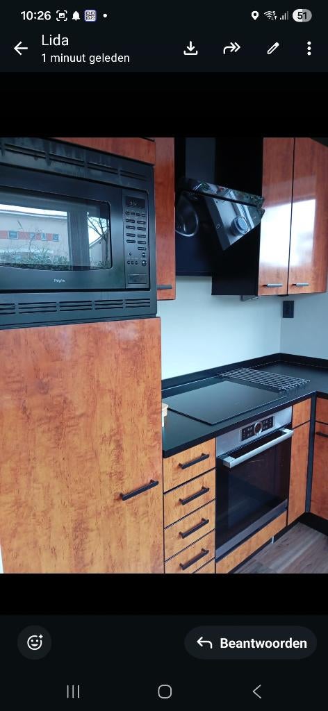 keuken, Huis en Inrichting, Keuken | Complete keukens, Ophalen, Gebruikt, Overige kleuren, Hoekkeuken