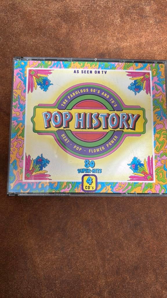 Pop history- 80 superhits uit 60’s. & 70’s, Ophalen of Verzenden, Zo goed als nieuw