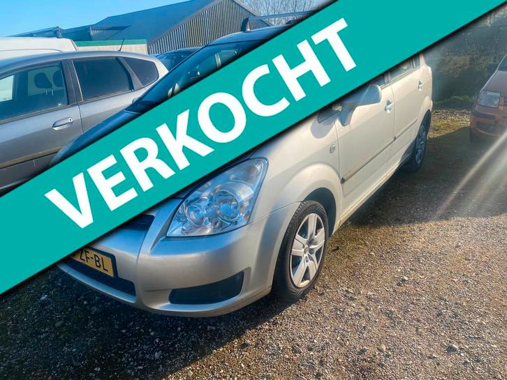 Toyota Verso 1.6 VVT-i Terra, Auto's, Toyota, Bedrijf, Te koop, Verso, ABS, Airbags, Airconditioning, Boordcomputer, Centrale vergrendeling