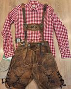 Lederhose 44 Tiroler overhemd kousen oktoberfeest, Ophalen, Zo goed als nieuw, Maat 46 (S) of kleiner, Overige thema's