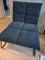 Zwarte fauteuil van Kwantum, Ophalen, Gebruikt, 75 tot 100 cm, Stof