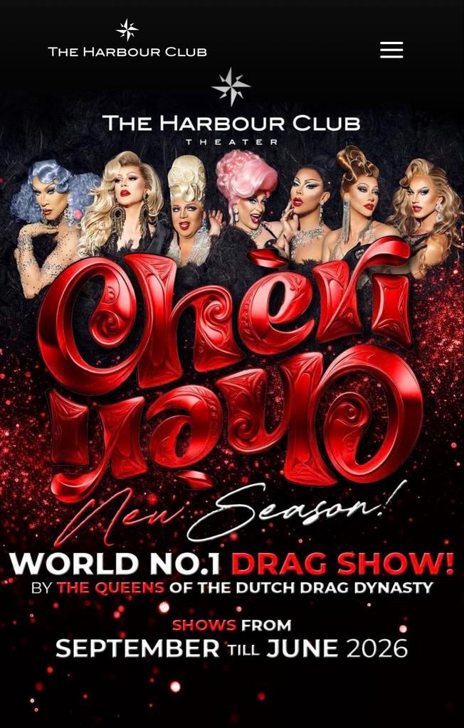 Cheri Cheri dragshow 17 april, Eén persoon, April