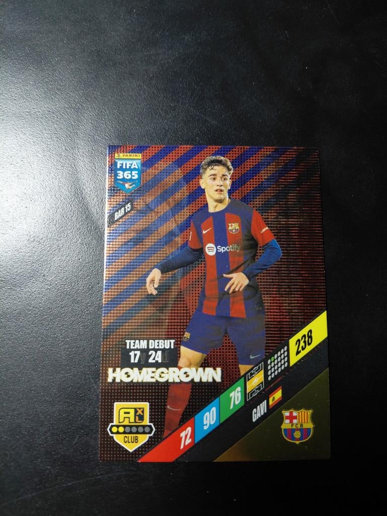 Gavi ROOKIE (fc barcelona) homegrown panini, Ophalen of Verzenden, Nieuw, Buitenlandse clubs, Poster, Plaatje of Sticker