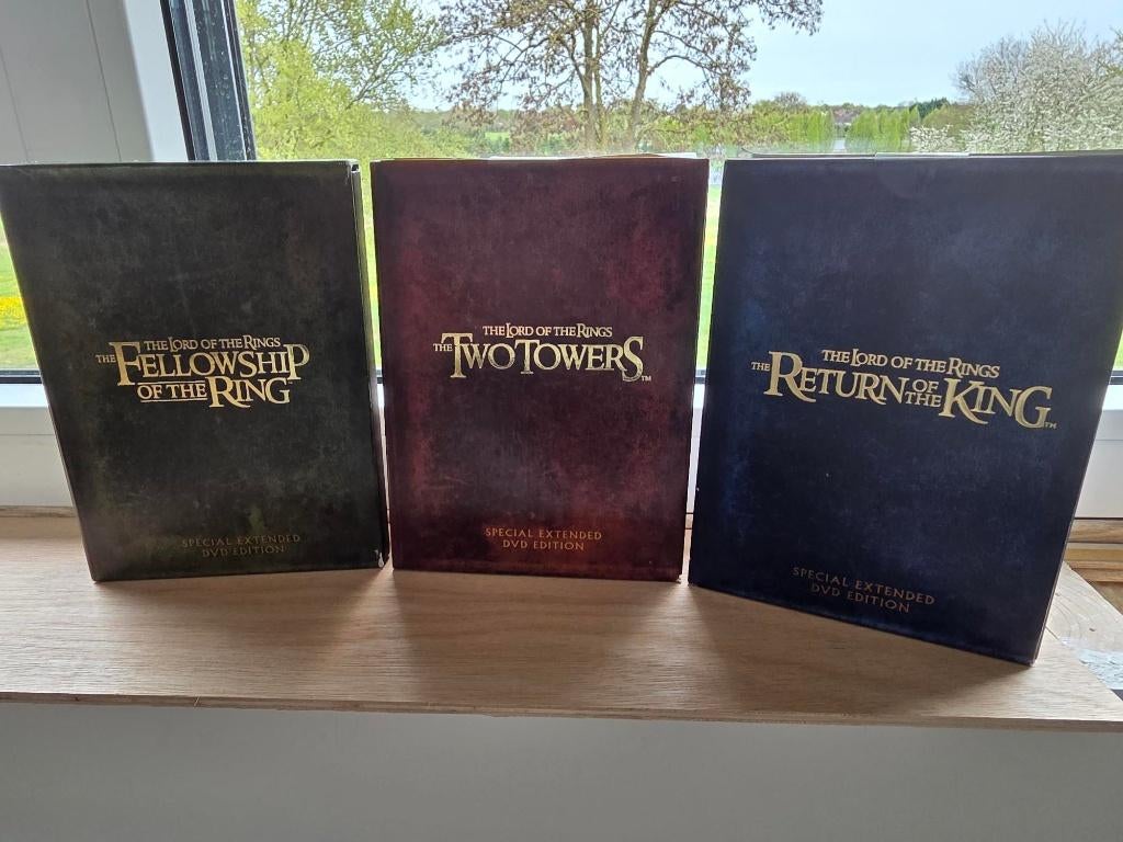 the Lord of the Rings DVD trilogie Special Extended Edition, Verzamelen, Lord of the Rings, Verzenden, Zo goed als nieuw, Overige typen