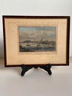 Afbeelding Historisch gezicht van Zaltbommel in kleur, Ophalen of Verzenden, 1940 tot 1960, Gebruikt, Overige onderwerpen