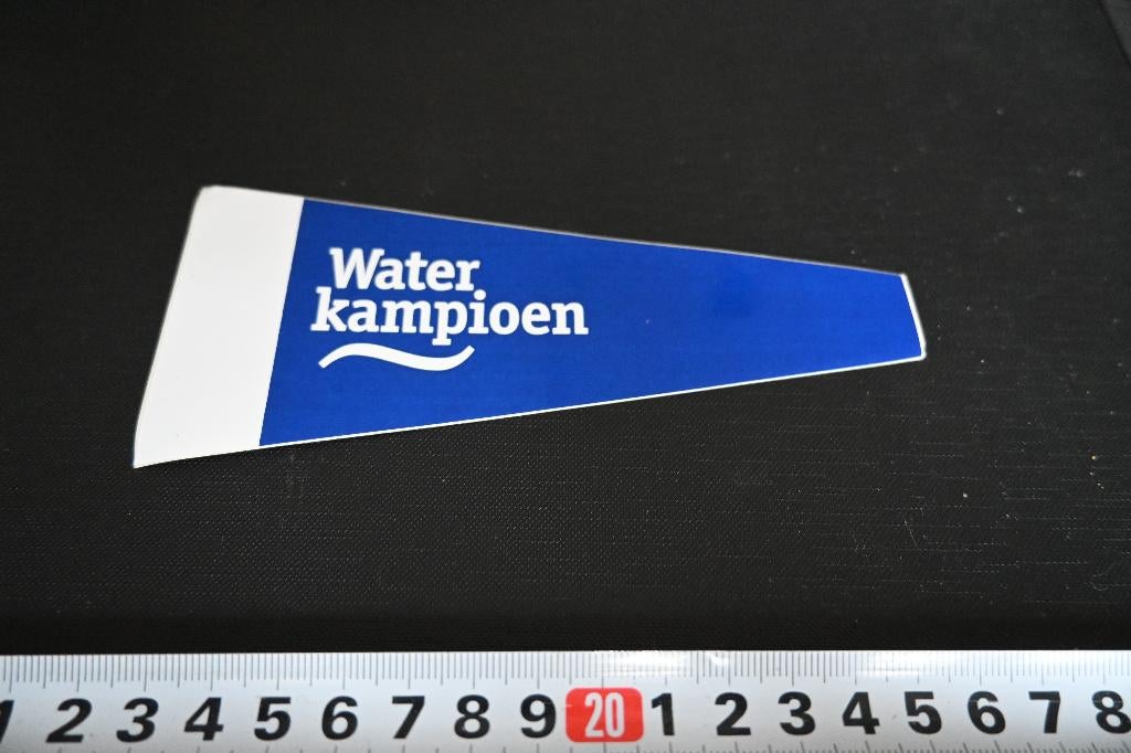 sticker Water kampioen  ANWB, Verzamelen, Ophalen, Zo goed als nieuw