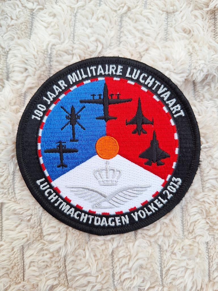 Klu embleem, Ophalen of Verzenden, Luchtmacht, Nederland, Embleem of Badge