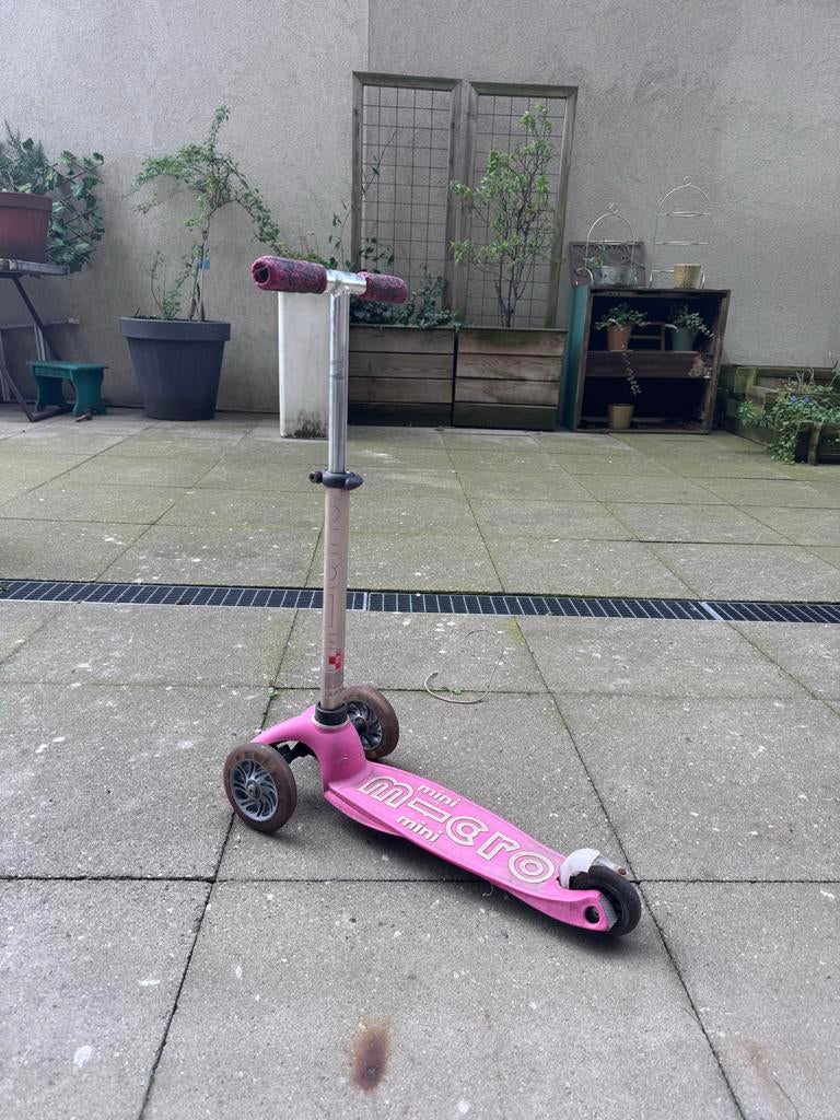Roze Micro step - Goed gebruikt, Fietsen en Brommers, Steps, Gebruikt, Gewone step, Ophalen