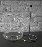 Wijn karaf mét droogstandaard, Ophalen of Verzenden, Gebruikt, Overige gebieden, Overige typen