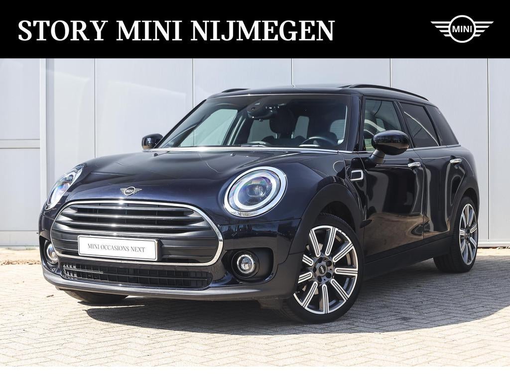 MINI Clubman Cooper Richmond Park Automaat / Panoramadak / C, Auto's, Mini, 136 pk, Gebruikt, Blauw, Leder en Stof