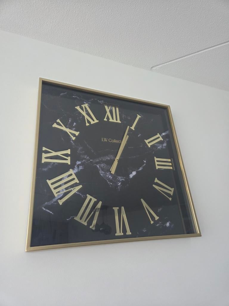 LW Collection klok, Huis en Inrichting, Woonaccessoires | Klokken, Ophalen, Wandklok