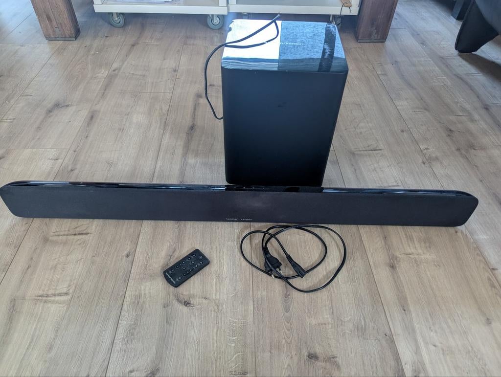 Harman Kardon HK SB20 soundbar + subwoofer, Ophalen, Bluetooth, Gebruikt