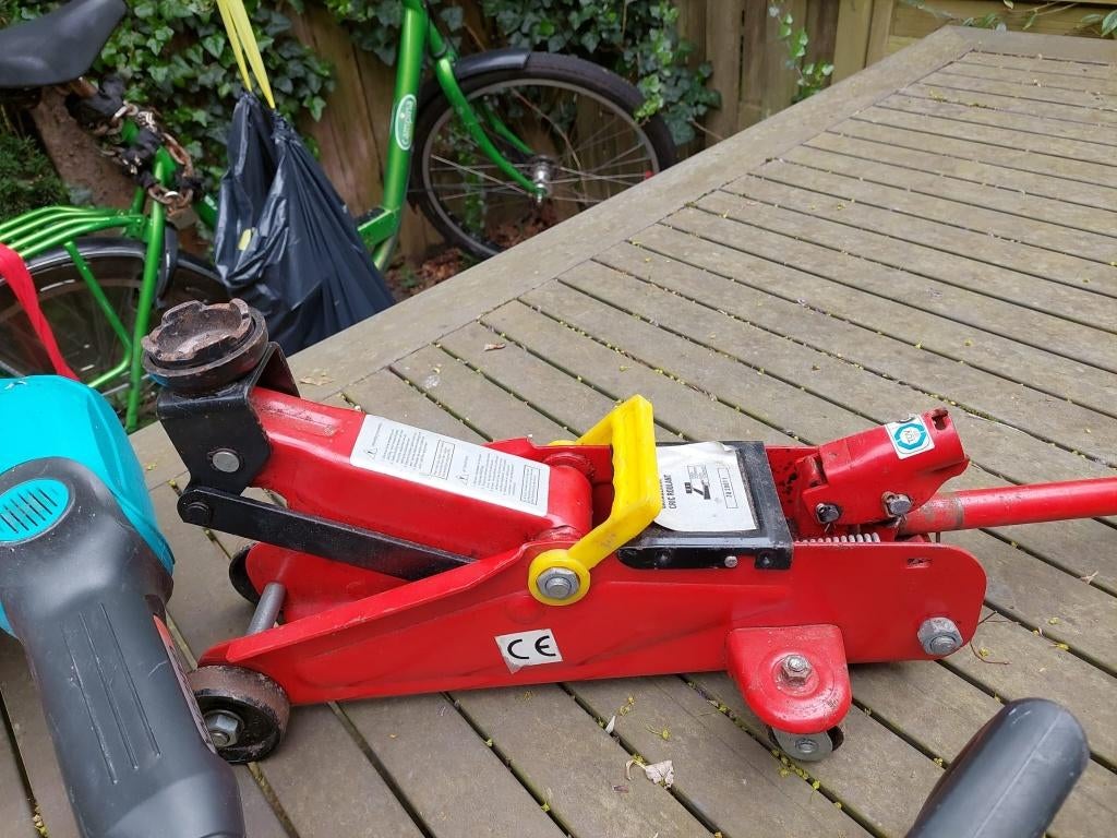 Autokrik 2000 kg, Auto diversen, Krikken, Ophalen of Verzenden, Gebruikt, Hydraulisch, Garagekrik