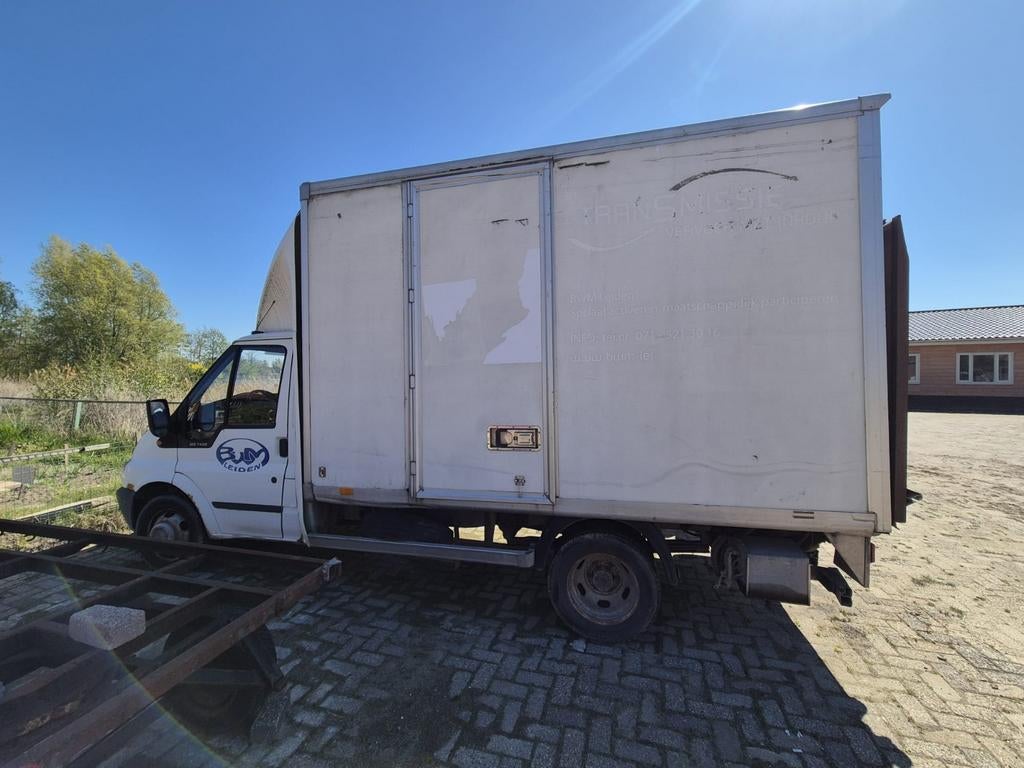 Ford Transit 430 M DL CC 3500 2003, Auto's, Bestelauto's, 4 cilinders, Wit, Origineel Nederlands, Diesel