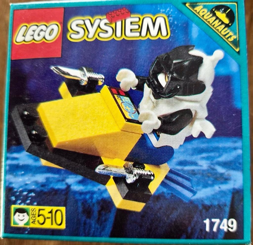 Lego System 1749 Aquanaut Paravane uit 1996 - Nieuw!, Overige thema's, Lego, Nieuw, Ophalen of Verzenden