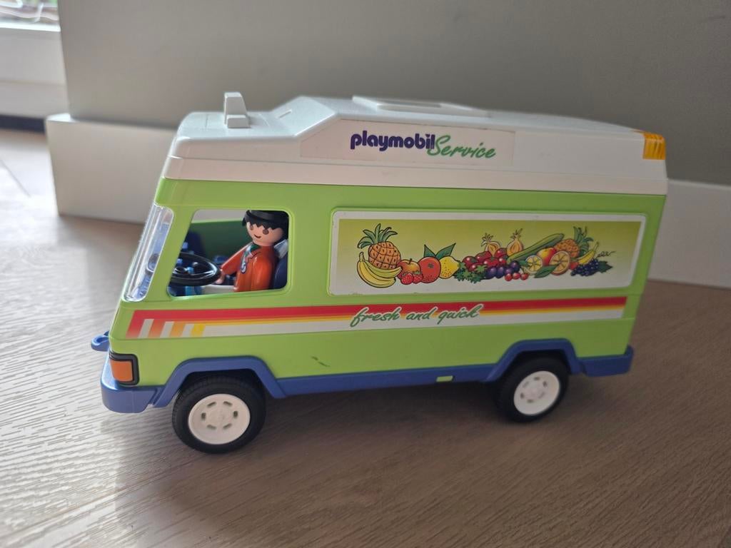 Playmobil S.R.V. wagen - Fresh and Quick Service, Ophalen of Verzenden, Gebruikt, Complete set