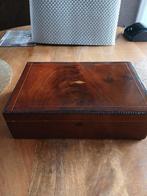 Mahonie houten kistje art deco, Antiek en Kunst, Ophalen of Verzenden