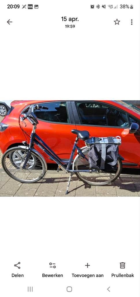 Stella Vicenza damesfiets klein defect, Fietsen en Brommers, Fietsen | Dames | Damesfietsen, Gebruikt, Overige merken, Versnellingen