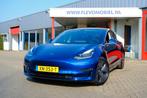Tesla Model 3 Long Range AWD 75 kWh Aut. Leder|Pano|Navi|LMV, Automaat, 530 km, Blauw, 84 €/maand