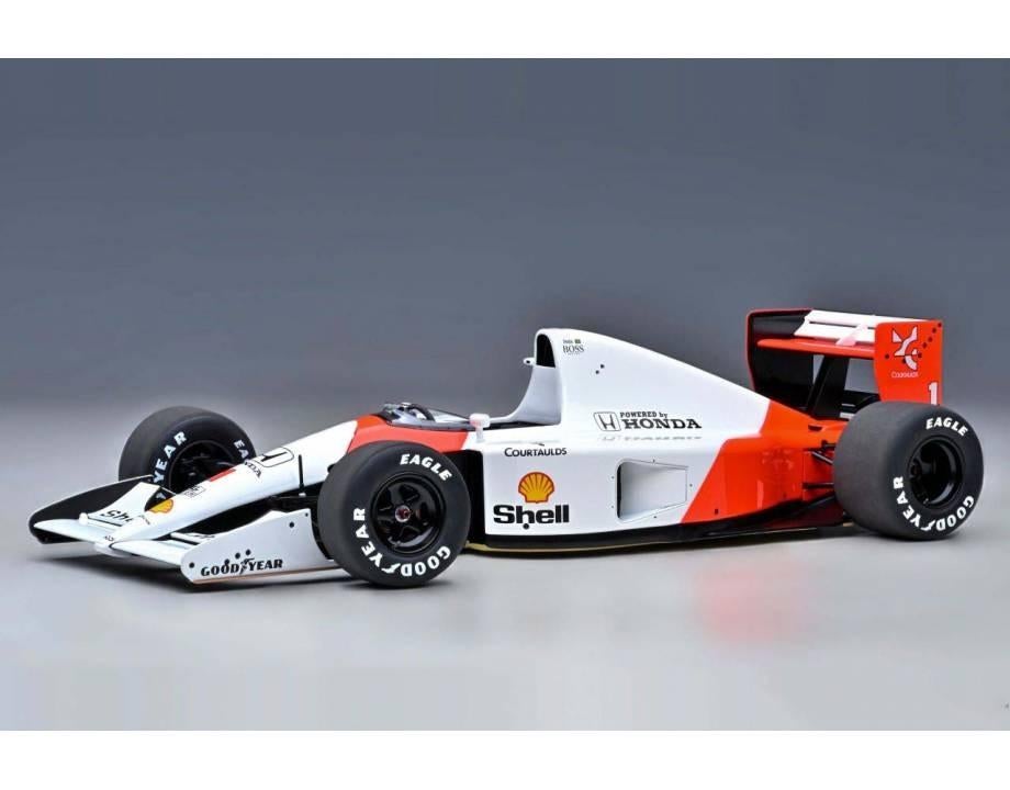 1:18 Autoart McLaren Honda MP4-6 1991 #1 Senna nieuw sealed, Hobby en Vrije tijd, Modelauto's | 1:18, Ophalen of Verzenden, Nieuw