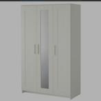 Witte kledingkast met spiegeldeur, Ophalen