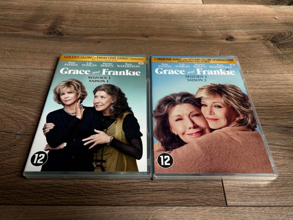 Grace and Frankie seizoen 1&2, Alle leeftijden, Ophalen of Verzenden, Zo goed als nieuw, Komedie