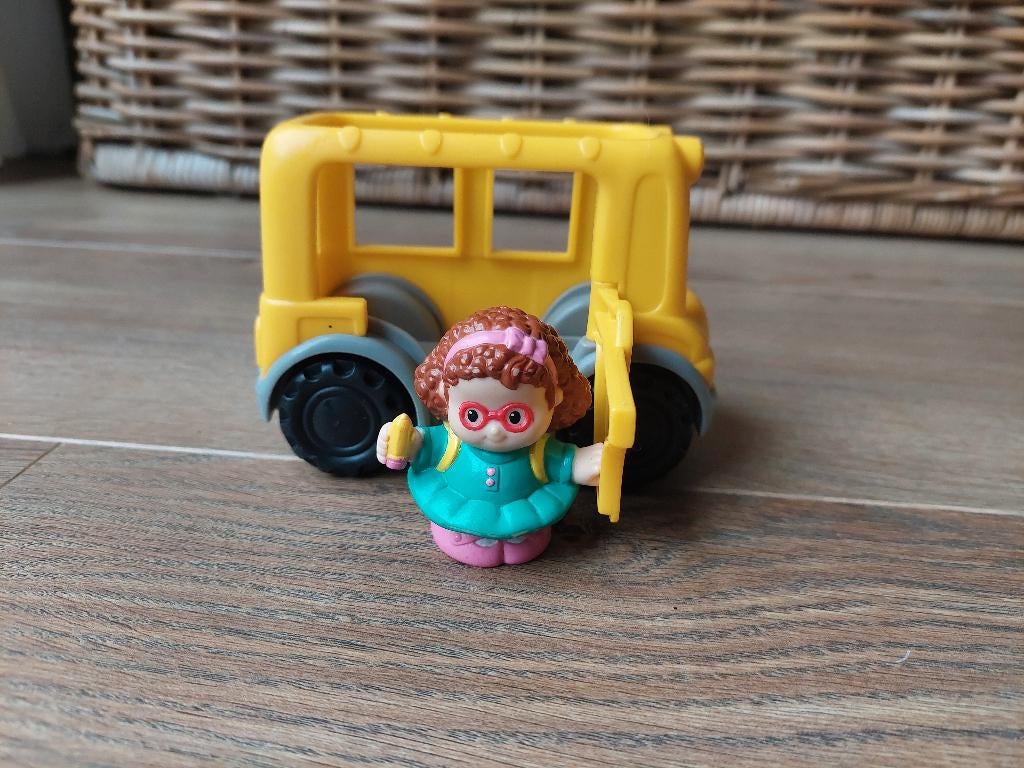 Fisher Price Little People schoolbus, Kinderen en Baby's, Speelgoed | Fisher-Price, Ophalen of Verzenden, Gebruikt, Overige typen