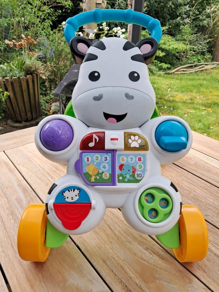 Fisher Price loopkar, Kinderen en Baby's, Speelgoed | Fisher-Price, Ophalen, Zo goed als nieuw, Duw- of Trekspeelgoed, Met licht
