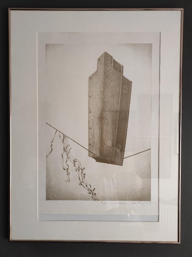 Litho van Perer van Leersum, Antiek en Kunst, Ophalen