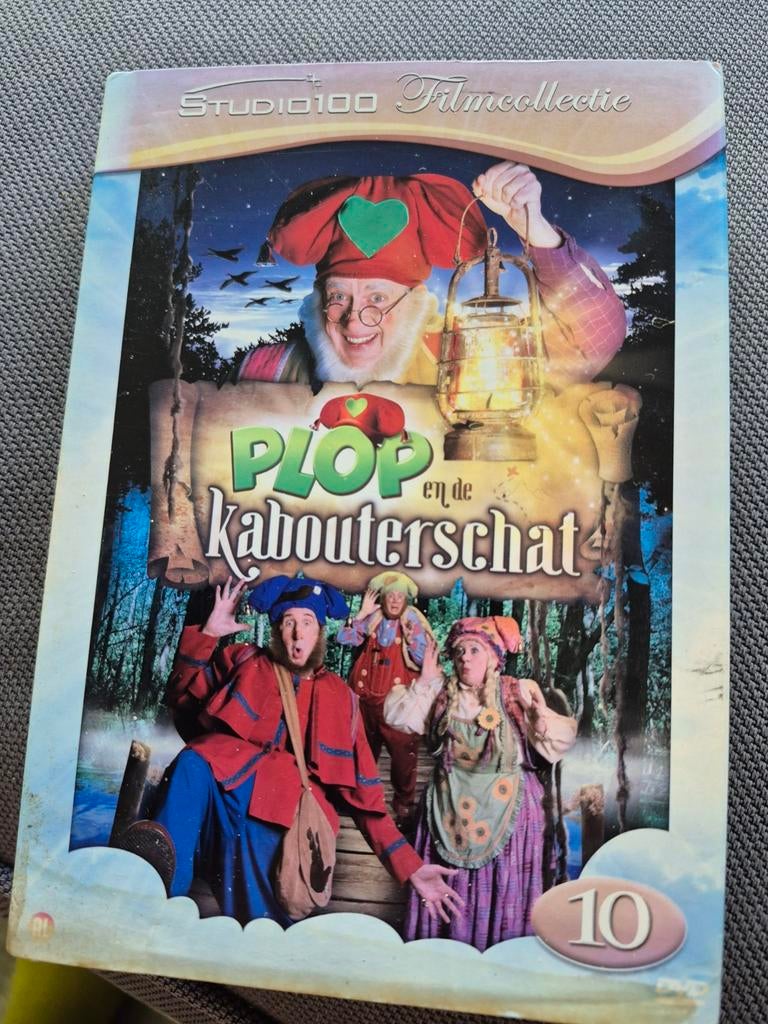 Plop en de Kabouterschat DVD - Studio 100 Filmcollectie, Avontuur, Gebruikt, Alle leeftijden, Ophalen of Verzenden
