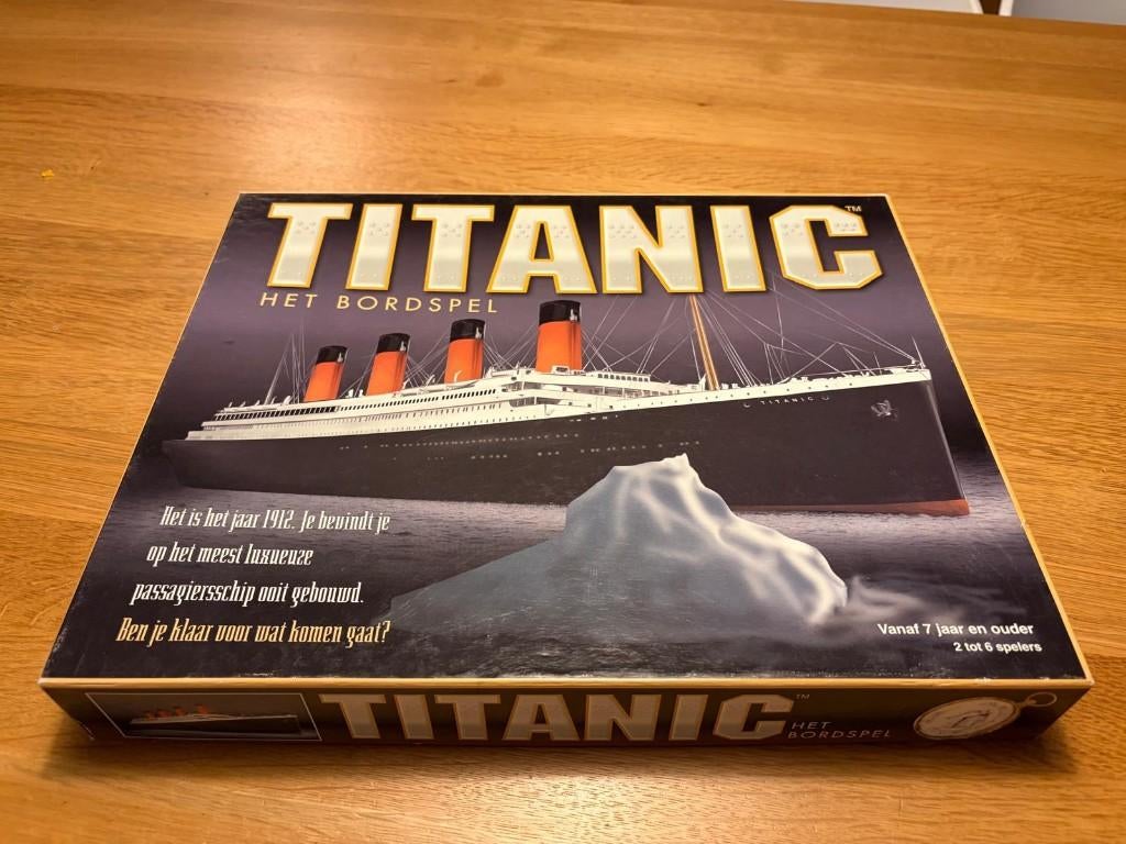 Titanic bordspel, Hobby en Vrije tijd, Gezelschapsspellen | Bordspellen, Ophalen, Zo goed als nieuw