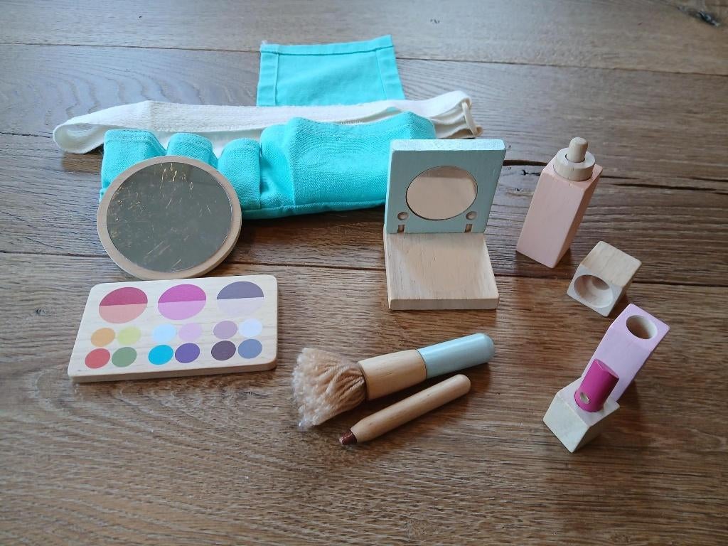Houten Make-up set Plan Toys, Kinderen en Baby's, Speelgoed | Houten speelgoed, Ophalen of Verzenden, Zo goed als nieuw, Overige typen