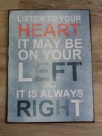 Tekstbord metaal bord spreuk bord mancave, Huis en Inrichting, Woonaccessoires | Tekstborden en Spreuken, Ophalen of Verzenden