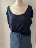 Gustav blauwe top met korte mouw, maat L, Kleding | Dames, Maat 38/40 (M), Blauw, Ophalen of Verzenden, Korte mouw