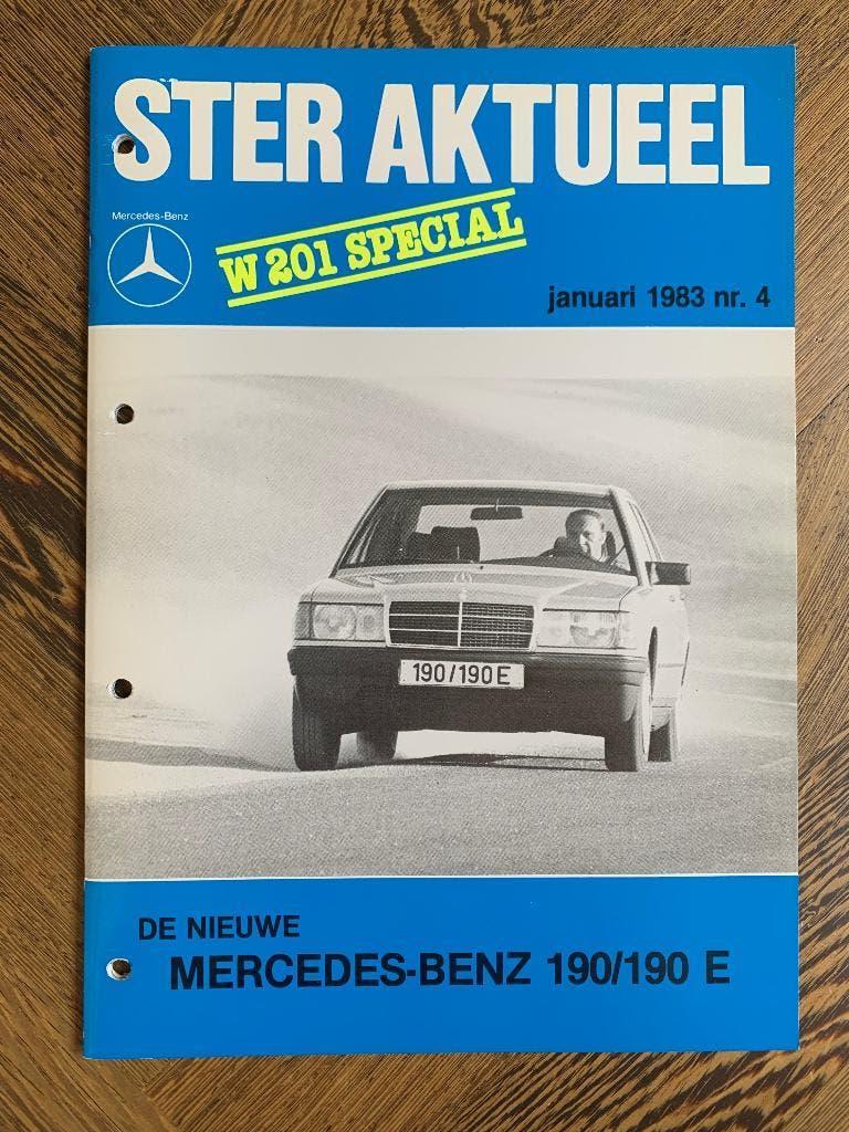 Ster Aktueel intern Mercedes-Benz 190 E W201-special 1983 4, Nieuw, Mercedes-Benz, Mercedes, Ophalen of Verzenden