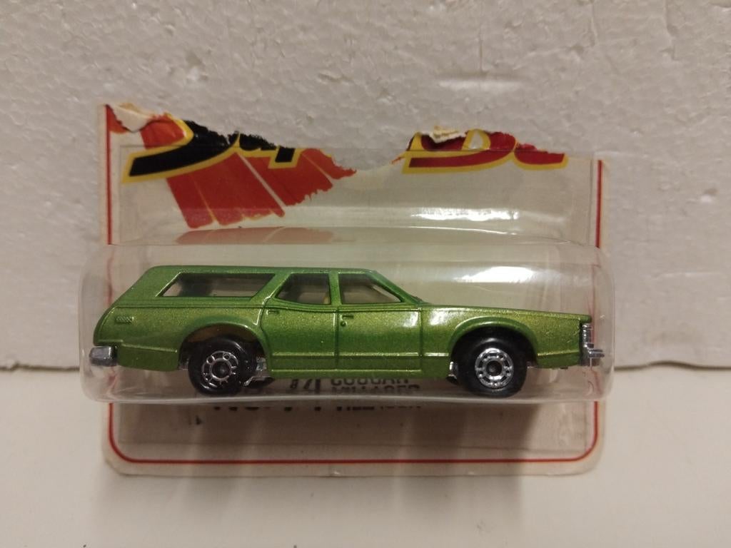Matchbox #74 card Mercury Cougar Villager Superfast 3INCH, Ophalen of Verzenden, Zo goed als nieuw, Auto